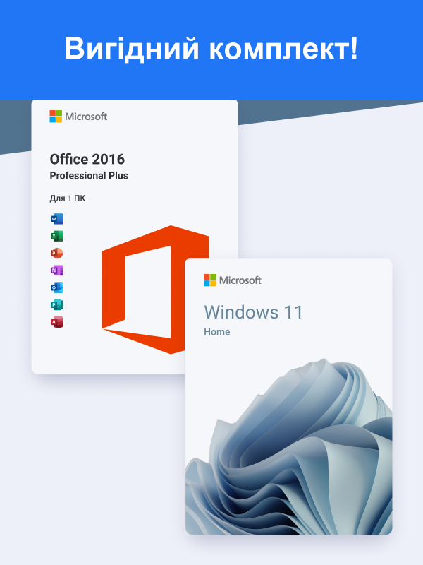 Windows 11 Home + Office 2016 Pro Plus